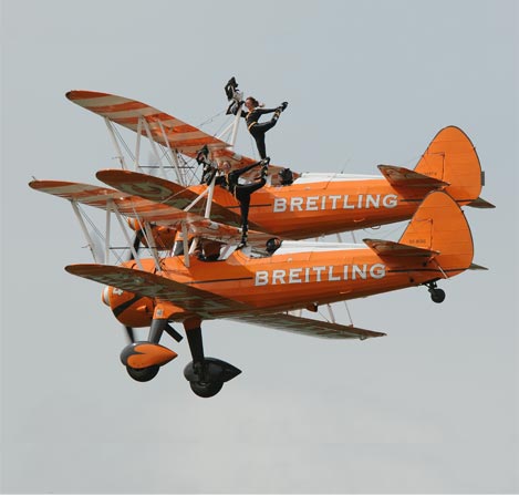Display by the Italians